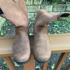 NEW!! Ariat Terrain Pull-On Women’s Western Leather Work Boot size 8